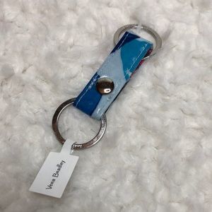 Vera Bradley twice as nice keychain